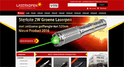 Desktop Screenshot of laserkopen.com